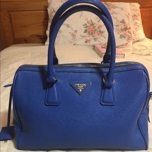 AUTHENTIC BOSTON PRADA SAFFIANO LEATHER